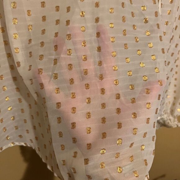 Nanette lepore medium sheer blouse - Picture 5 of 7